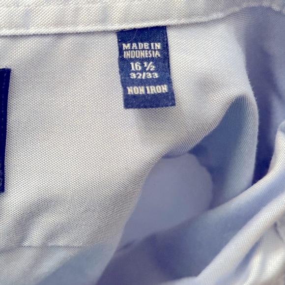 Eagle men’s light blue dress shirt, stretch collar, size 16 1/2 32/33 - Picture 4 of 6